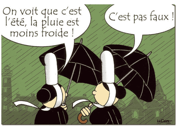 PLUIE MOINS FROIDE