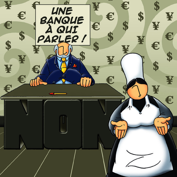 UNE BANQUE A QUI PARLER