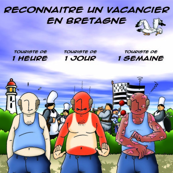 RECONNAITRE UN VACANCIER EN BRETAGNE