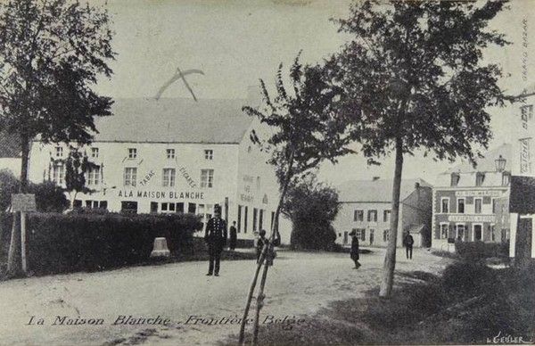 LA FRONTIERE BELGE A MAISON BLANCHE